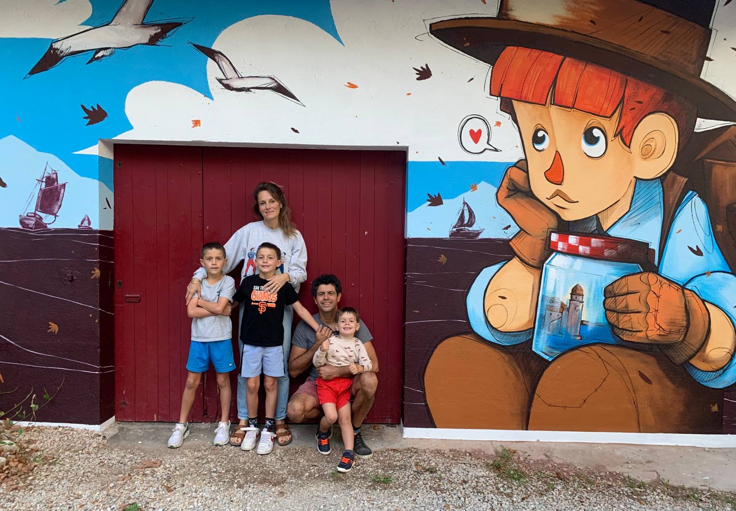 Photo de famille-castell des bles