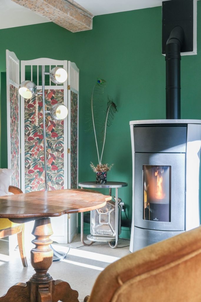 Poele pour les soirée d'hiver Poele pour se réchauffer au coin du feu